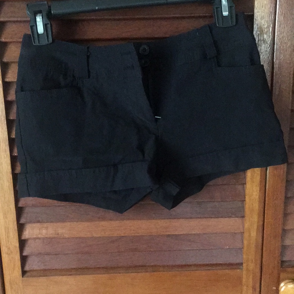 Black shorts
